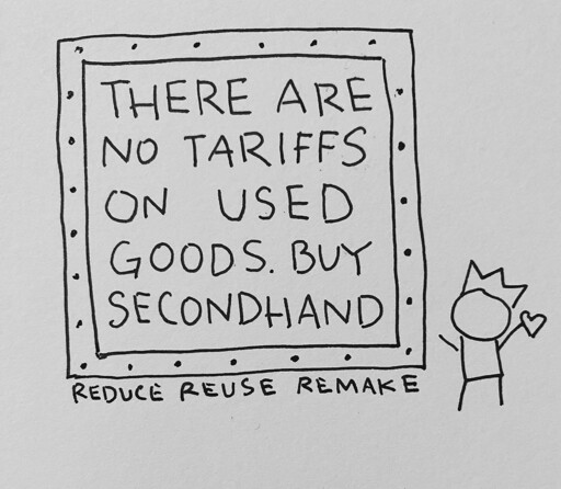 there are no tariffs on used goods. buy second hand.